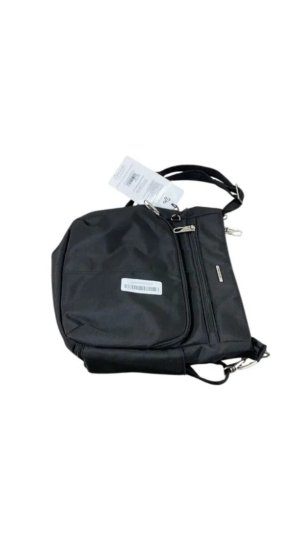 Travelon Anti Theft Bag, Black, Classic, North/South Crossbody
