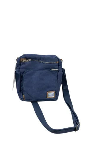 Travelon Anti Theft Bag, Indigo, Heritage, Crossbody