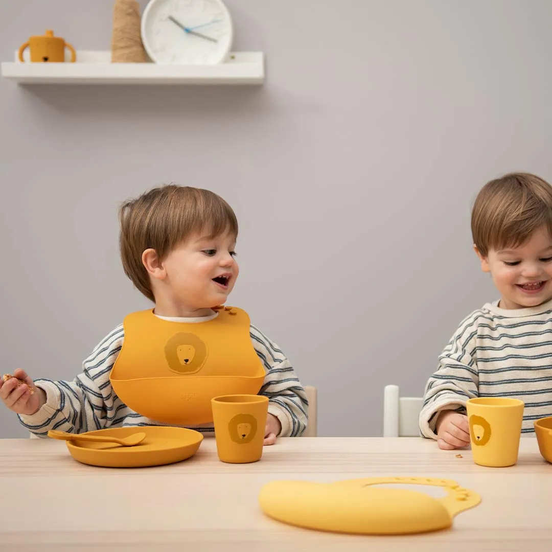 Trixie Silicone Bibs - Mr Lion - 2 Pack