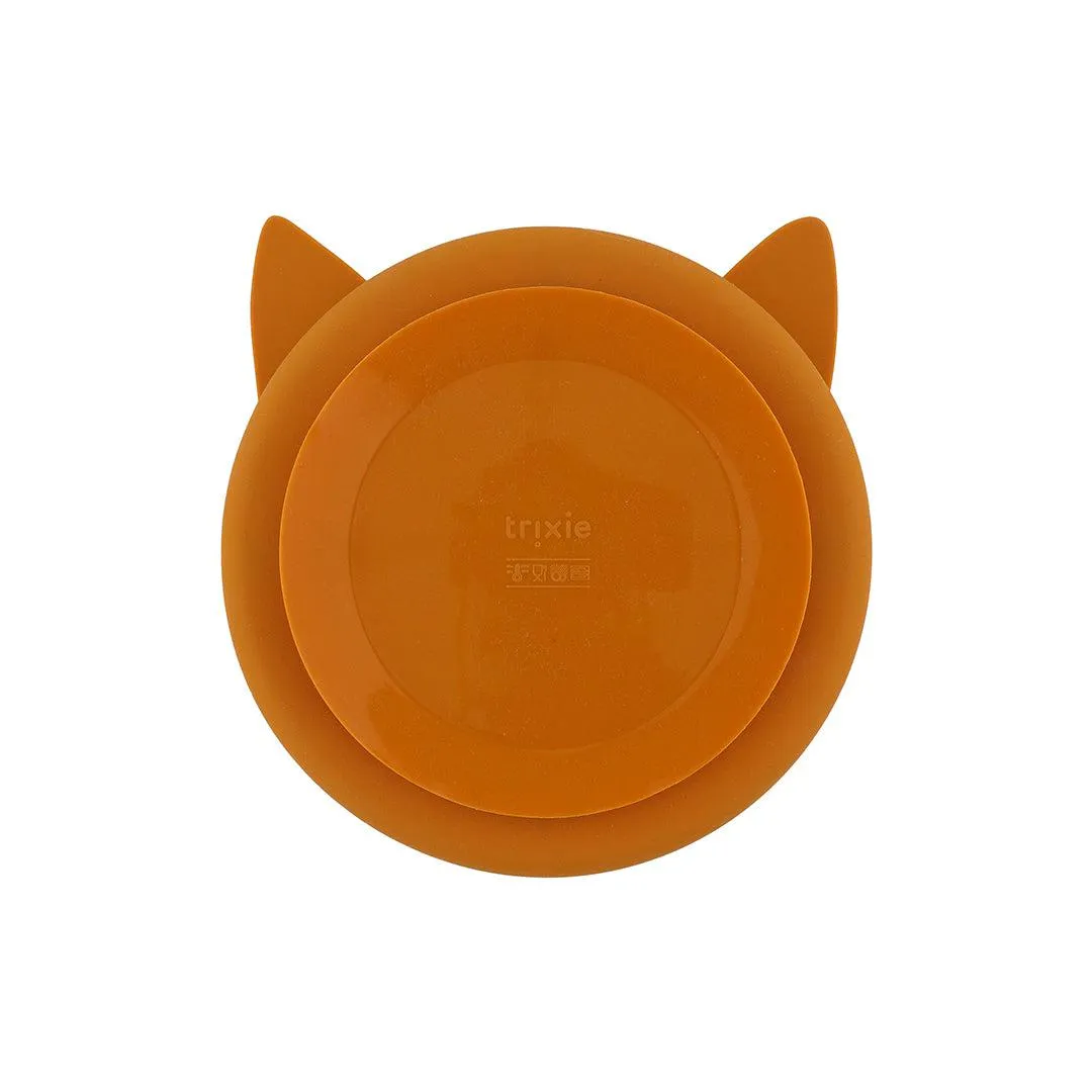 Trixie Silicone Divided Suction Plate - Mr Fox