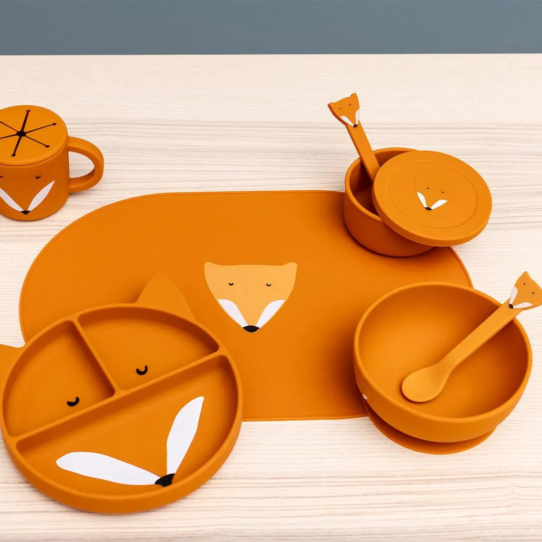 Trixie Silicone Divided Suction Plate - Mr Fox