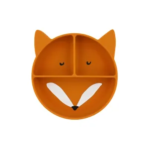 Trixie Silicone Divided Suction Plate - Mr Fox
