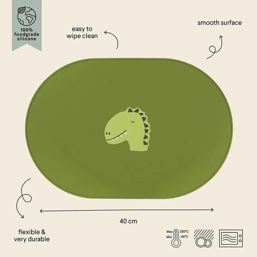 Trixie Silicone Placemat - Mr Dino