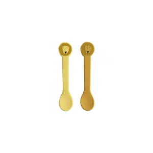 Trixie Silicone Spoons - Mr Lion - 2 Pack