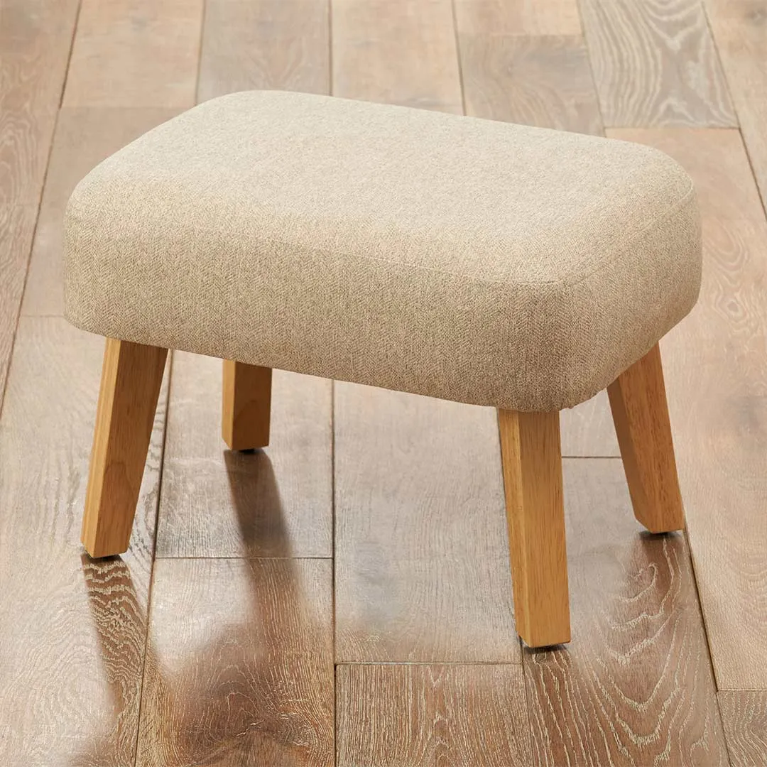 Tutti Bambini Jonah Rocking Chair   Foot Stool - Stone