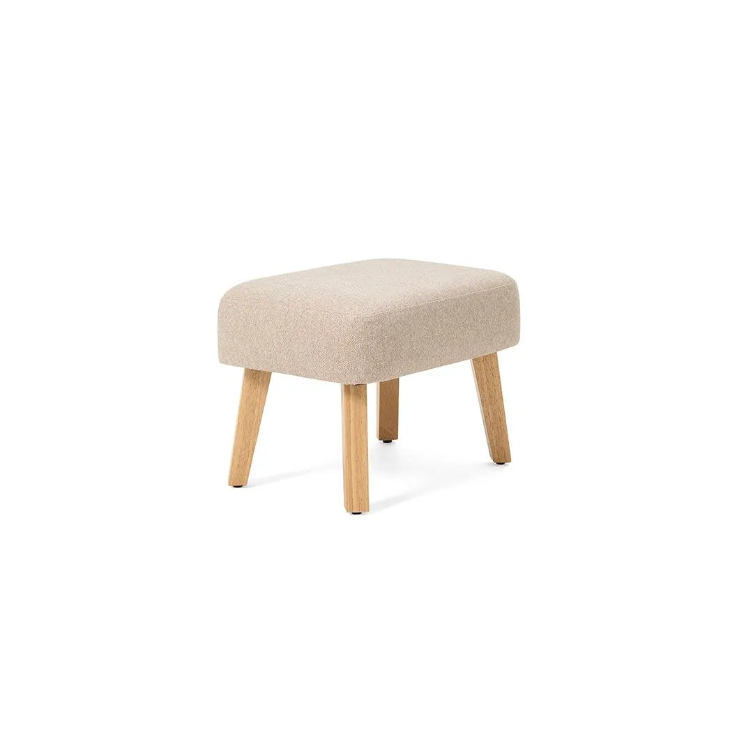 Tutti Bambini Jonah Rocking Chair   Foot Stool - Stone