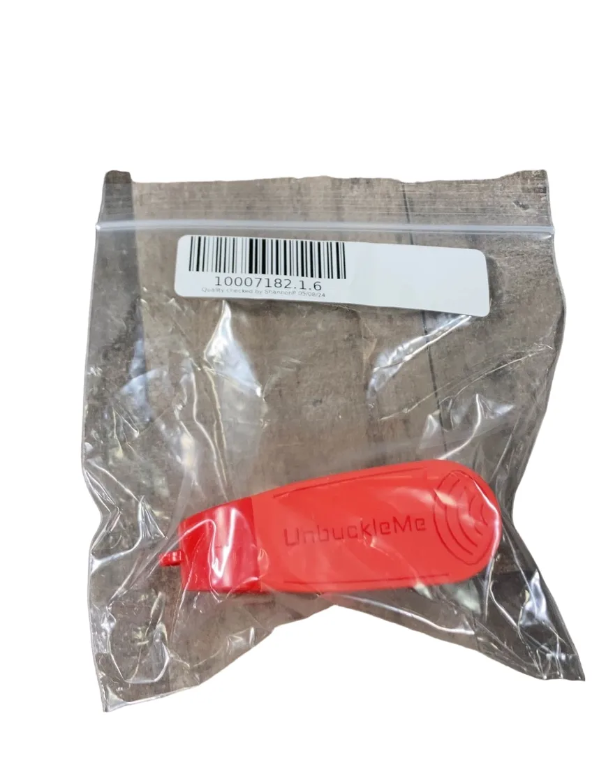 UnbuckleMe Car Seat Buckle Release Tool, Red, Single Pack