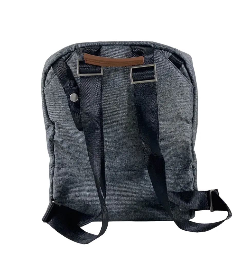 UPPAbaby Changing Backpack, Greyson (Charcoal Melange/Saddle Leather)
