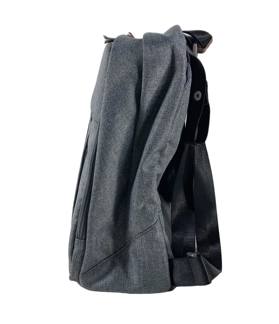 UPPAbaby Changing Backpack, Greyson (Charcoal Melange/Saddle Leather)