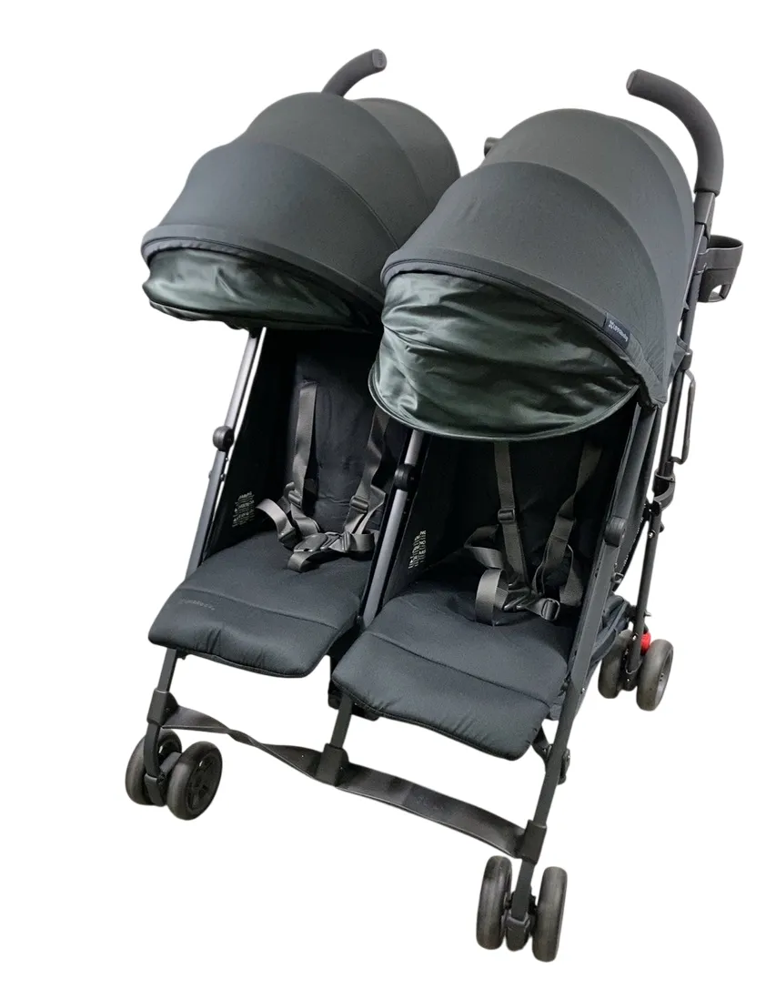 UPPAbaby G-Link V2 Double Stroller, 2023, Jake (Black)