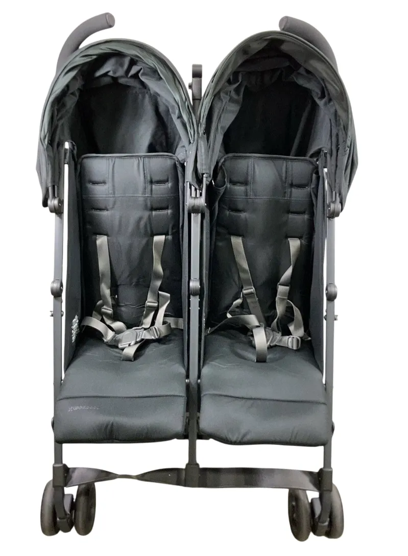 UPPAbaby G-Link V2 Double Stroller, 2023, Jake (Black)