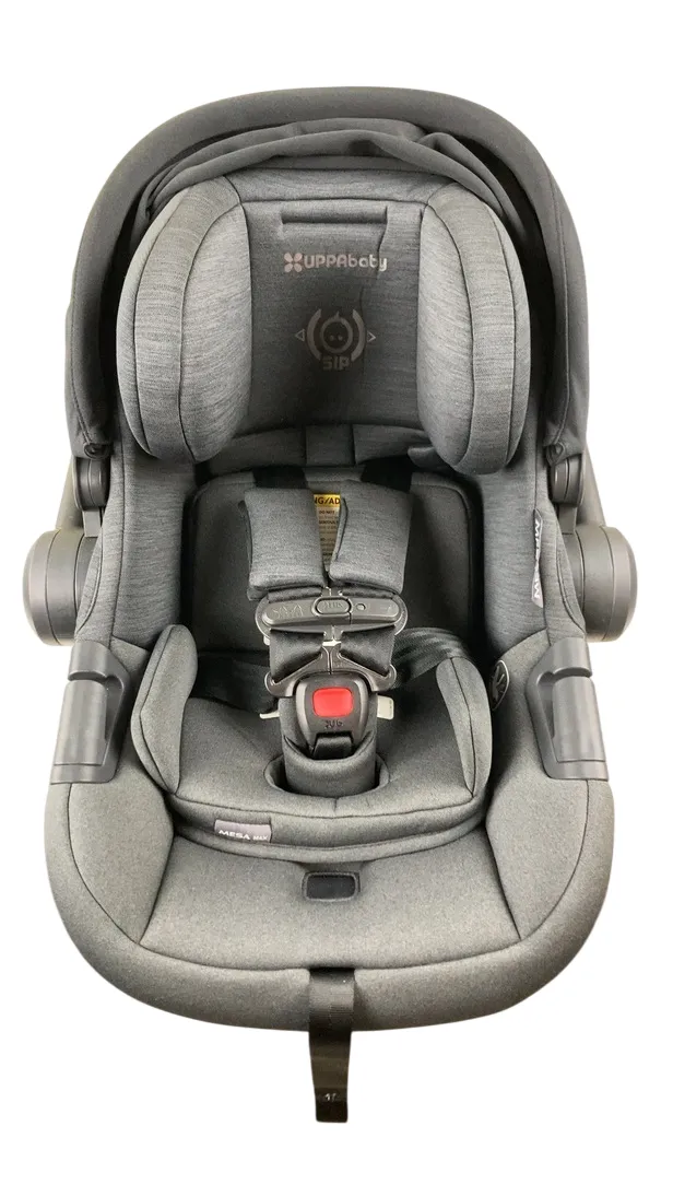 UPPAbaby MESA MAX Infant Car Seat and Base, 2022, Jake (Charcoal)