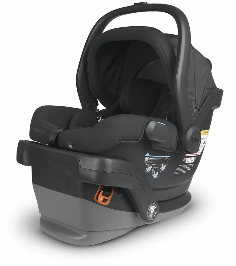 UPPAbaby MESA V2 Infant Car Seat, 2023, Jake (Black)