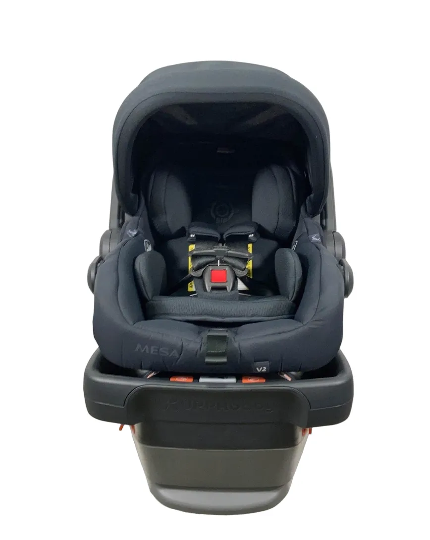 UPPAbaby MESA V2 Infant Car Seat, Jake (Black), 2023