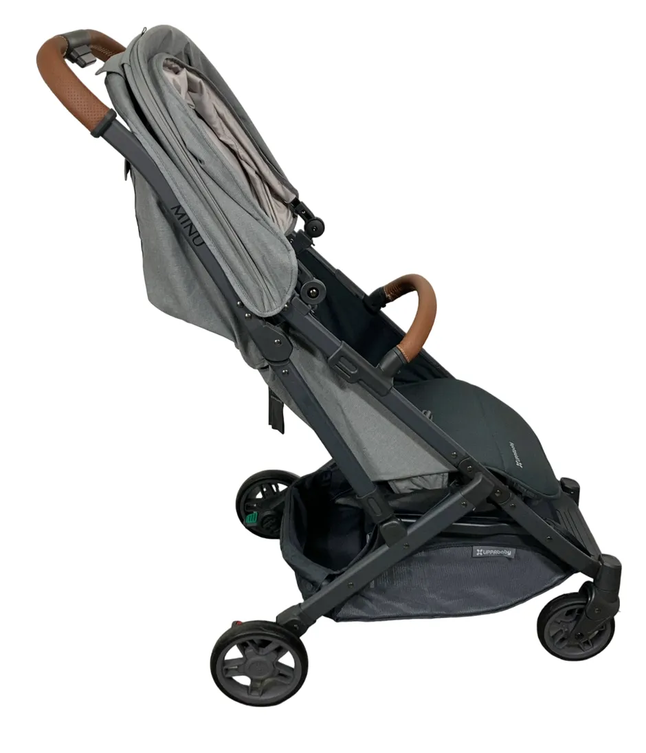 UPPAbaby MINU V2 Stroller, 2023, Greyson (Charcoal Melange)
