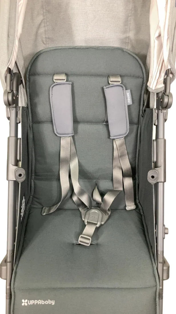 UPPAbaby MINU V2 Stroller, 2023, Greyson (Charcoal Melange)