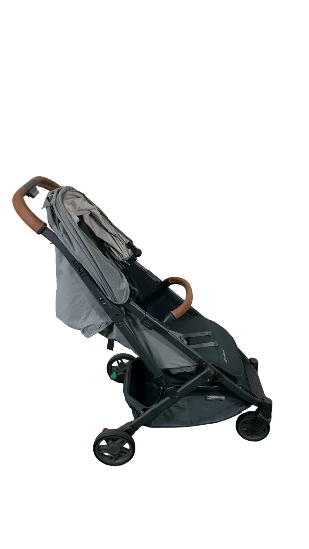 UPPAbaby MINU V2 Stroller, Greyson (Charcoal Melange), 2024