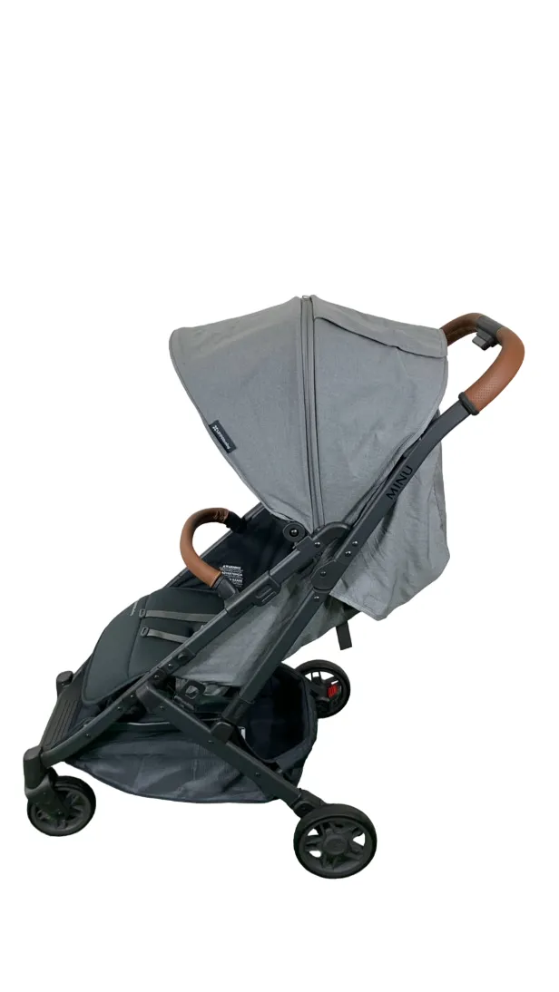 UPPAbaby MINU V2 Stroller, Greyson (Charcoal Melange), 2024