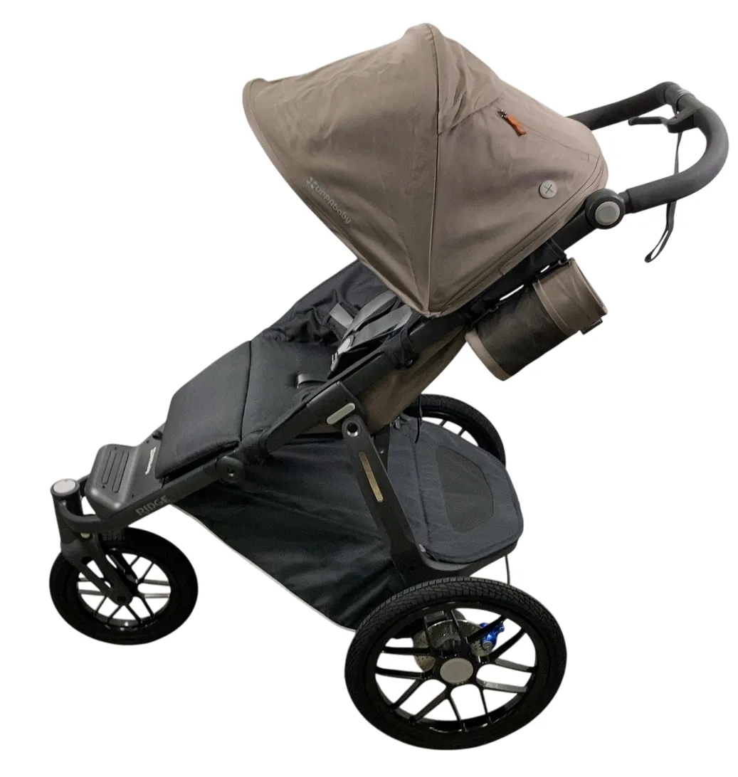 UPPAbaby RIDGE Jogging Stroller, 2023, Theo (Dark Taupe)