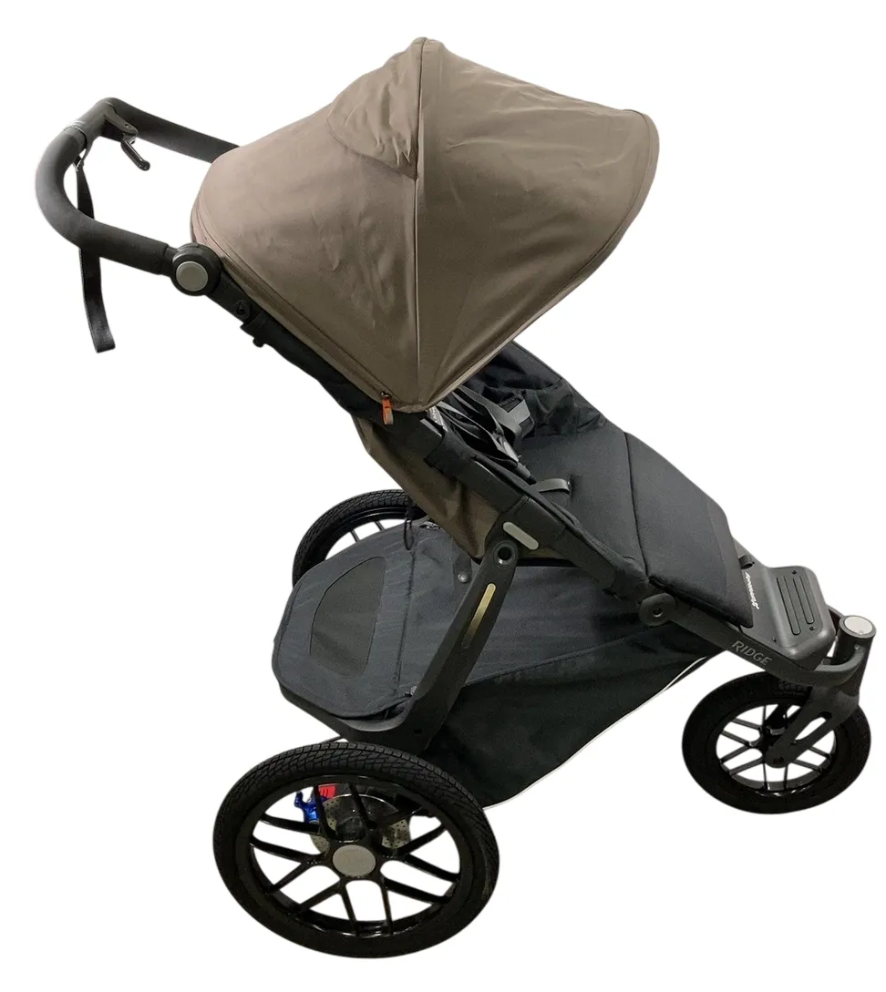 UPPAbaby RIDGE Jogging Stroller, 2023, Theo (Dark Taupe)