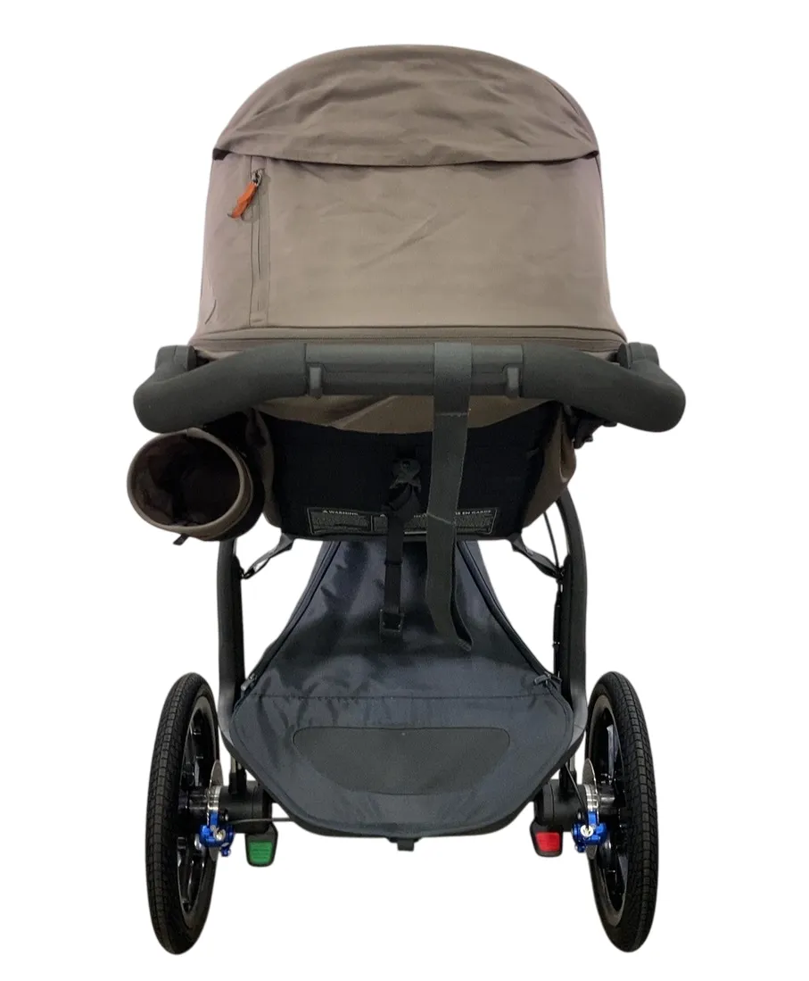 UPPAbaby RIDGE Jogging Stroller, 2023, Theo (Dark Taupe)