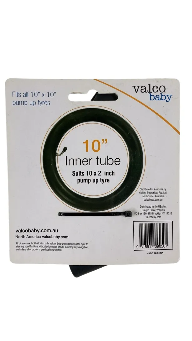 Valco Baby Inner Tube for Air Tire, 10"x2"