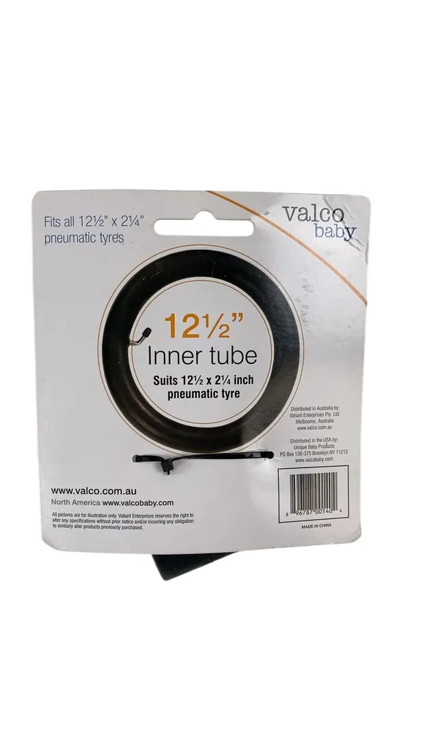 Valco Baby Inner Tube for Air Tire, 12.5"x2"
