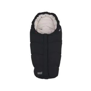 Voksi Move Footmuff - Black - Cream
