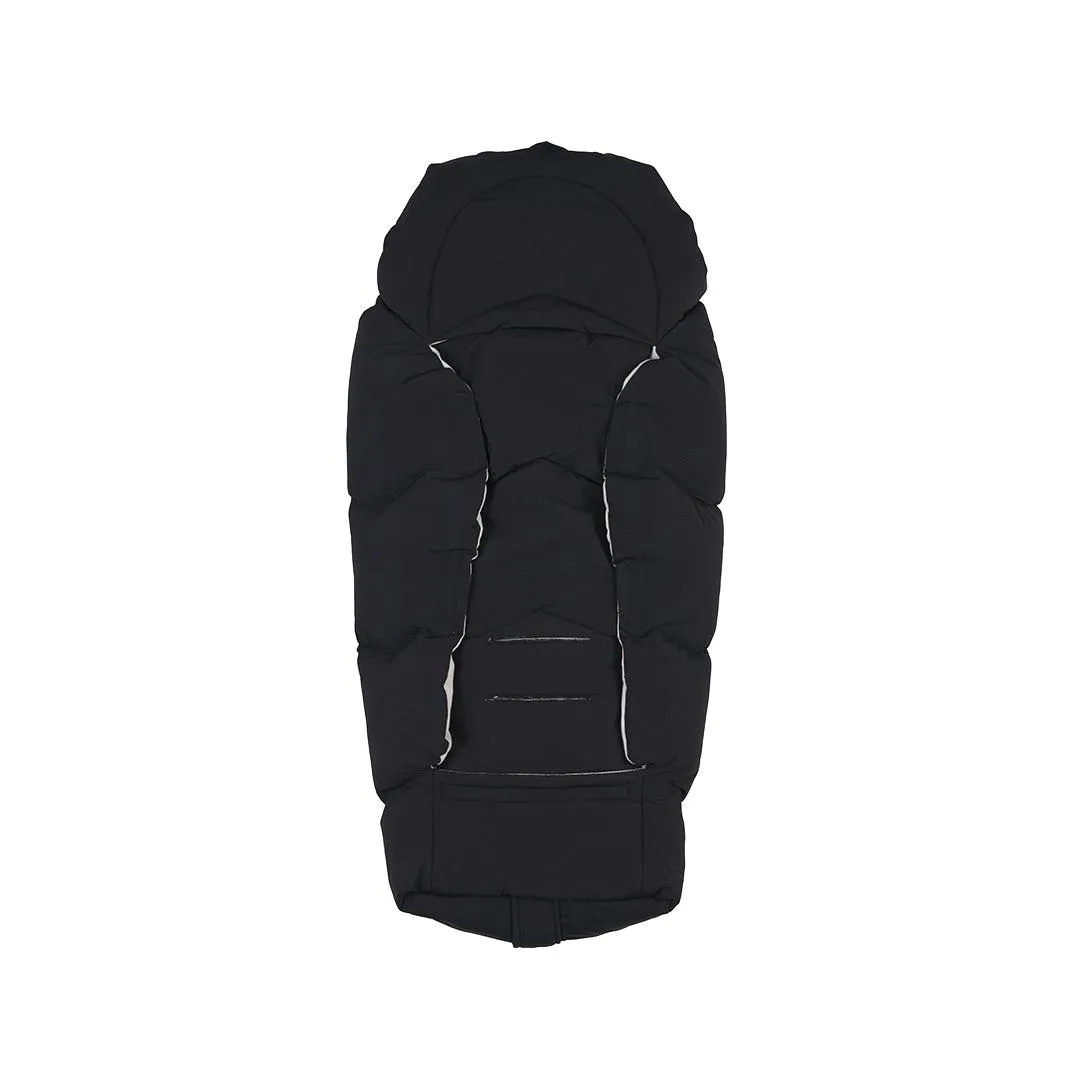 Voksi Move Footmuff - Black - Cream