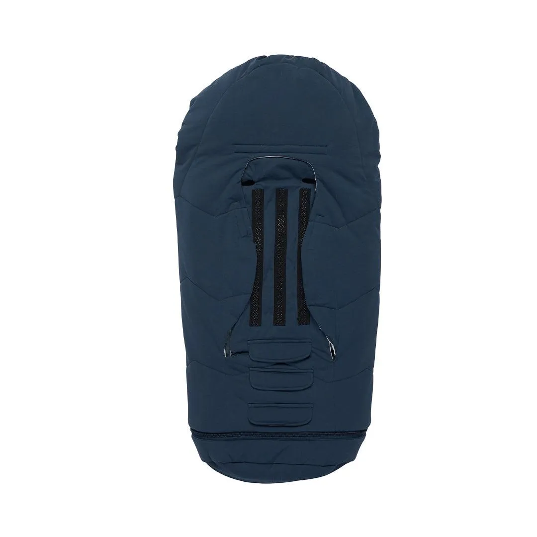 Voksi Sky Light Footmuff - Poppy Blue - Seeds