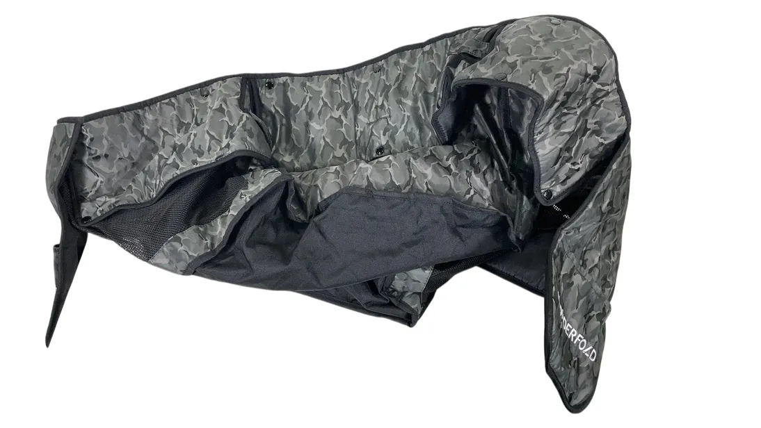 Wonderfold Carriage Fabric, Black Camo, W4 Elite/Luxe