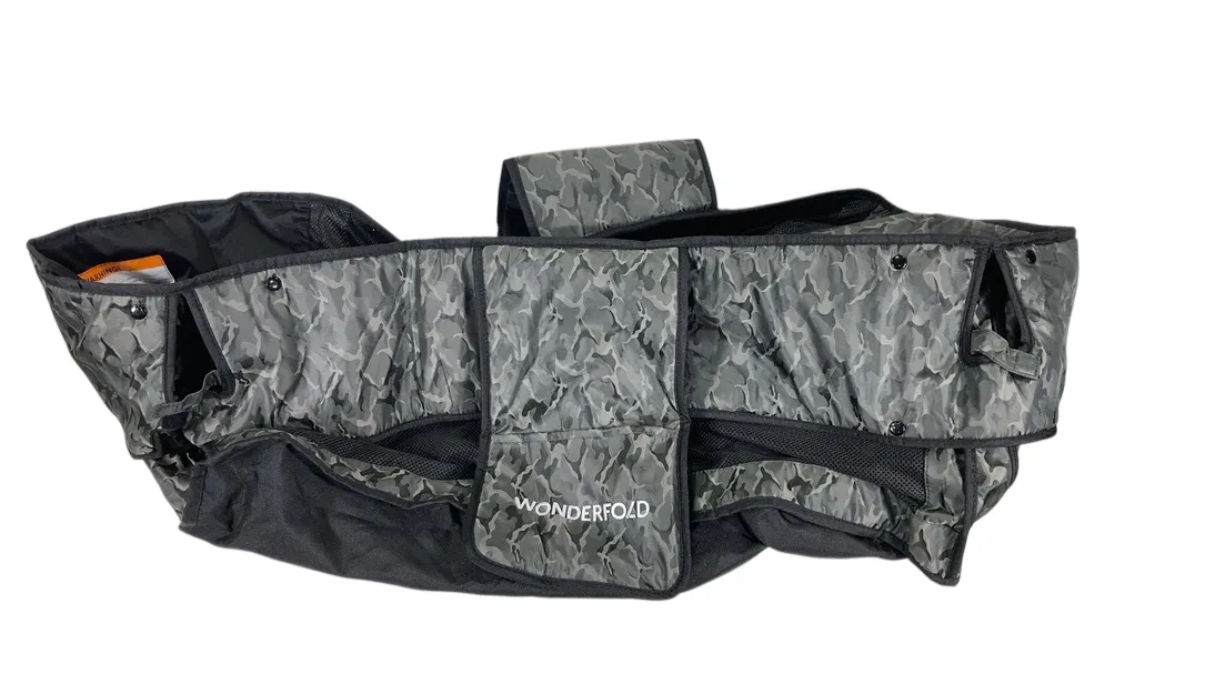 Wonderfold Carriage Fabric, Black Camo, W4 Elite/Luxe