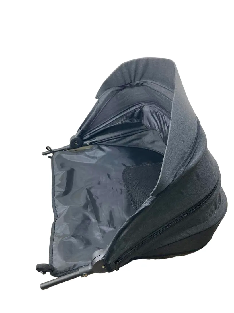 Wonderfold Retractable Stroller Canopy, 1 Pack, W4 Series, Black