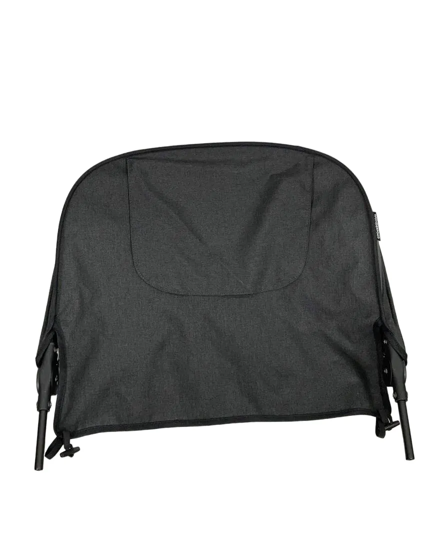Wonderfold Retractable Stroller Canopy, Black, 2 Pack, W4 Series