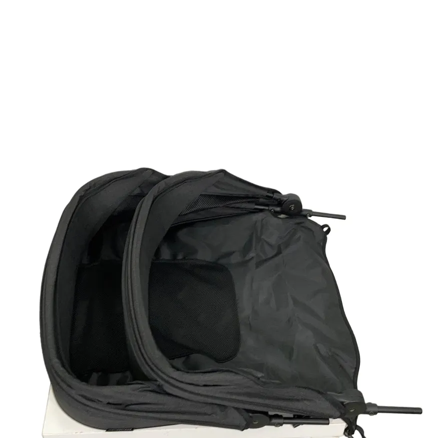 Wonderfold Retractable Stroller Canopy, Black, 2 Pack, W4 Series