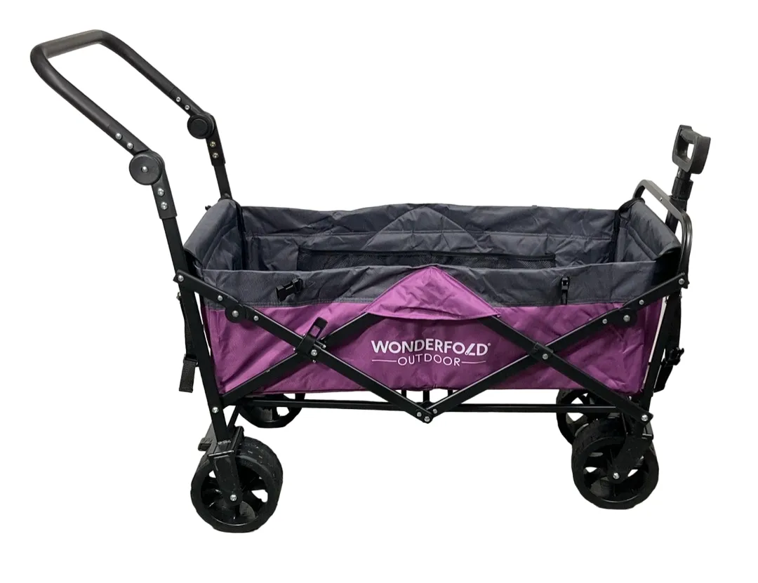 Wonderfold S3 Outdoor Utility Wagon, Purple