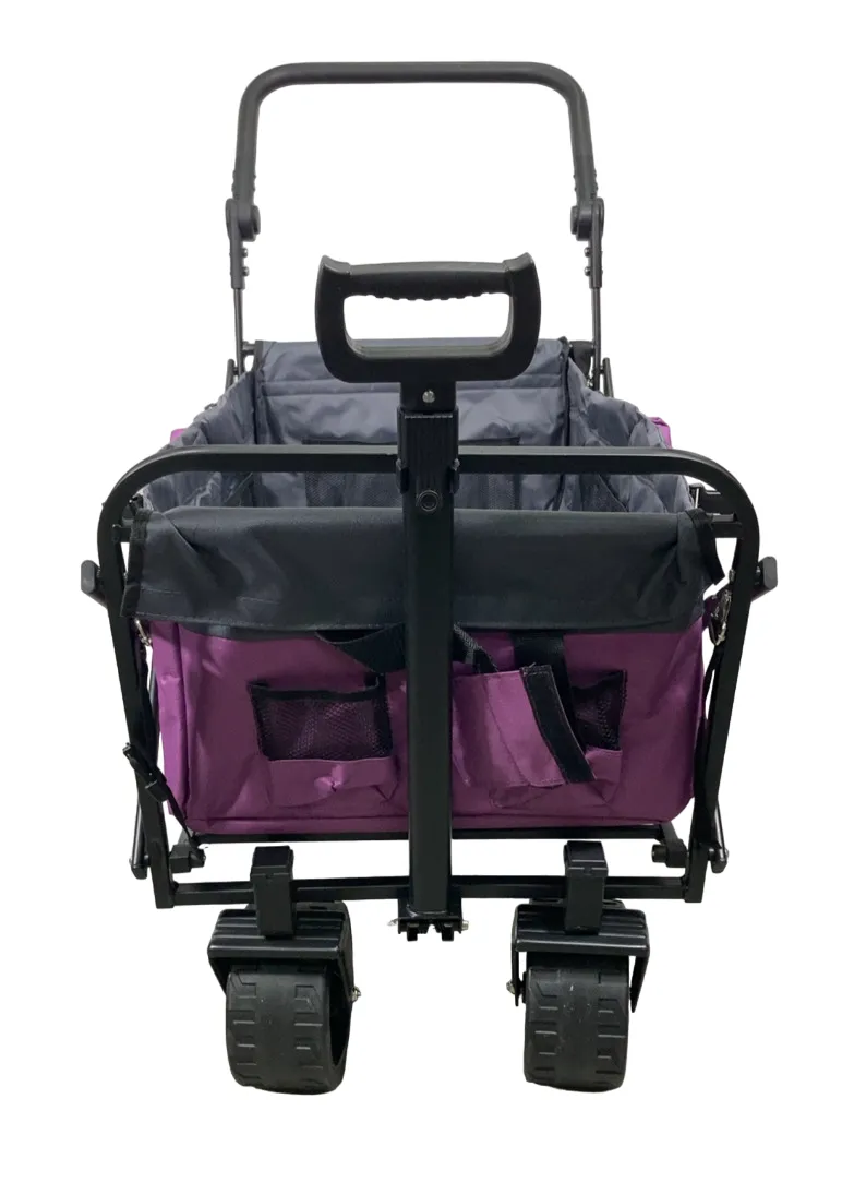 Wonderfold S3 Outdoor Utility Wagon, Purple