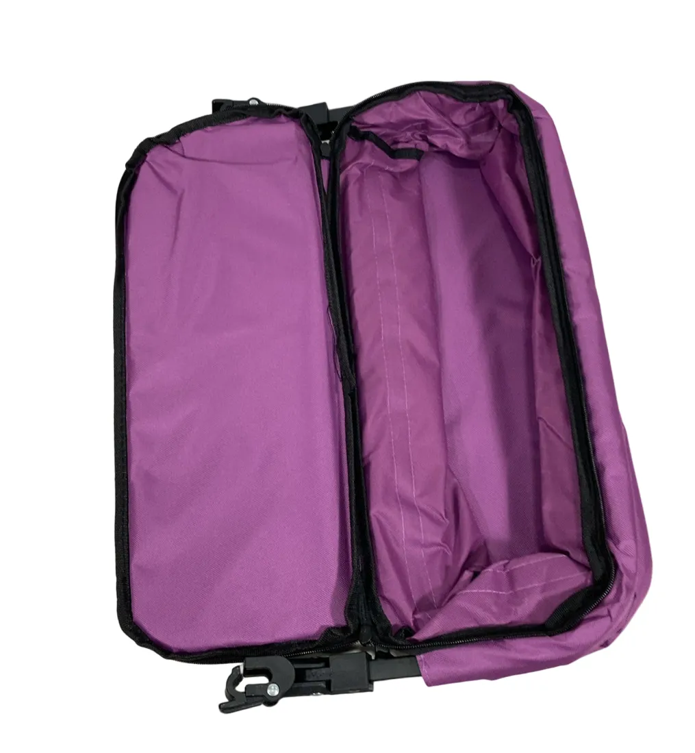 Wonderfold S3 Outdoor Utility Wagon, Purple/Gray