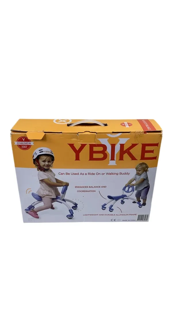 YBIKE Pewi Elite Walking/Ride On Toy, Pink